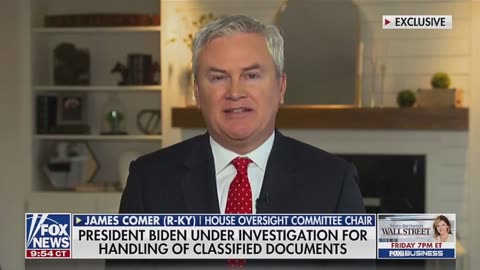 James Comer: We Have Bank Records in Hand