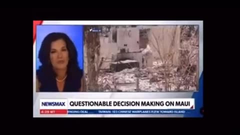 Even NewsMax (Not a Fan) dropping truth bombs about Maui..