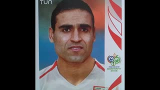 PANINI TUNISIA TEAM WORLD CUP 2006