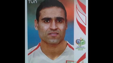 PANINI TUNISIA TEAM WORLD CUP 2006