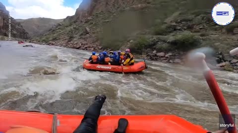 Woman who fell into river on rafting trip saved by her tour group
