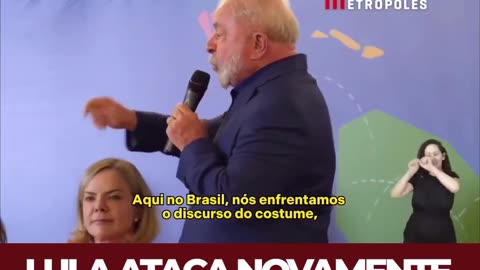 Lula atava novamente a família e critica o patriotismo