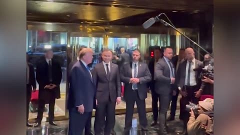Trump meets w/ Polish president in NYC, touts ‘very good and personal relationship’ with the US ally