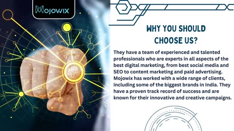 India’s Best Digital Marketing Company- Mojowix