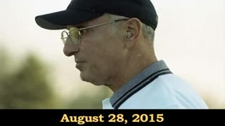August 28, 2015 - Voicemail Message from Retired DePauw Football Coach Nick Mourouzis