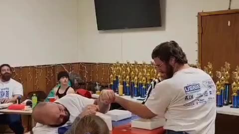First arm wrestling tournament