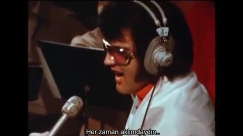 Elvis Singing Emotional Love Song, Rare Footage