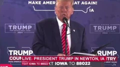 TRUMP MOCKS BIDEN, THE DEMENTED USURPER