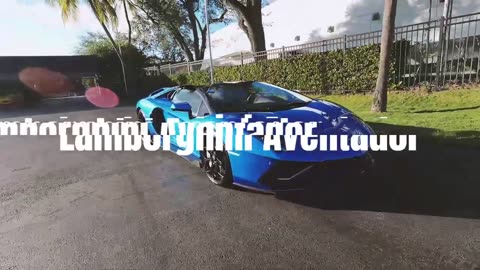 Lamborghini Aventador Visualization