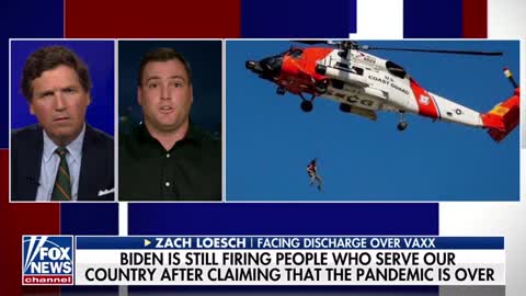 Coast Guard member Zack Loesch faces discharge for being unVAXed after saving lives during Ian.