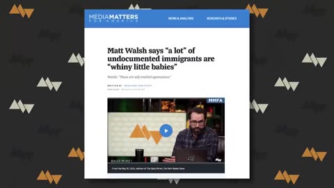 Matt Walsh's Hilarious Reaction to Media Matters Layoffs