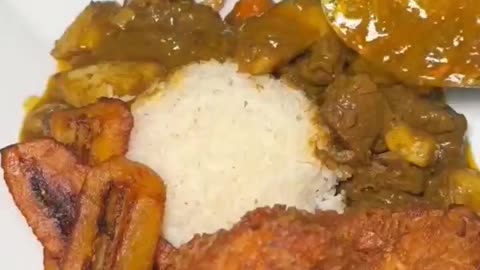 How To Make Curry Goat #naijafood #shorts