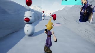 FFVII Snowboarding-Deadly Moogles