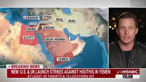 UK And USA Launches Strikes Against Yemen