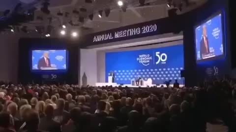 TRUMP SLAMS WEF 2021 - PATRIOTISM INSTEAD GLOBALISM