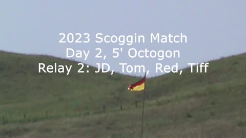 Dean Scoggin 1000 yard Rifle Match 2023, day 2, Relay 2, 5'octagon target