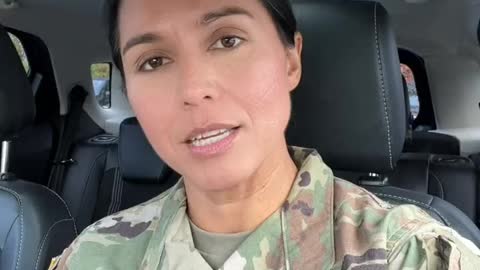 NEW - Former U.S. Congresswoman and Army Reserve officer Tulsi Gabbard