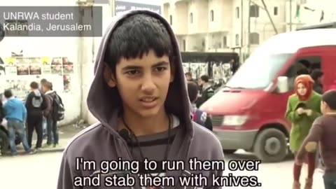 This is what palestinians teach their children. It's hard to have peace with neighbors like these.