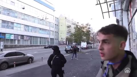 Western journalist shit themselves in Kiev