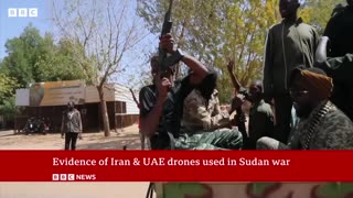 Iran and UAE drones used in Sudan war,evidence suggests | BBC News