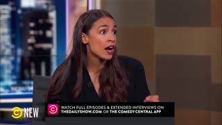 Ocasio cortez is asked how she'll pay for free everything