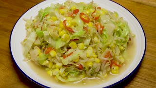 HOW TO COOK CABBAGE SPROUTS WHICH ARE FULL OF VITAMINS IS ADDICTIVE