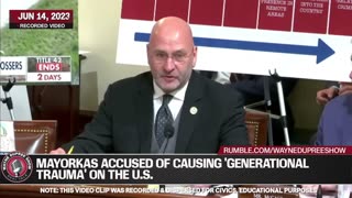 "Mayorkas: The Man Behind the Accusations of 'Generational Trauma' in the U.S."