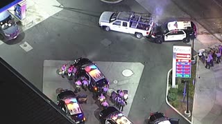 Car Theft & Fires - rams cops, steals van and truck during SoCal pursuit ,IRL Ip2alwayslosses