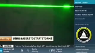 Cloud Seeding - Lasers Start Rain