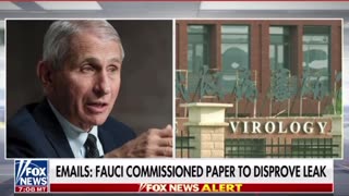 Emails: Fauci commissioned paper to disprove leak