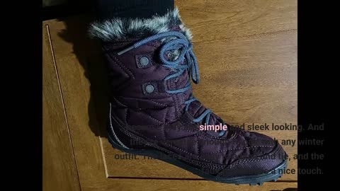 Customer Feedback: Columbia Women's Minx Shorty Iii Snow Boot