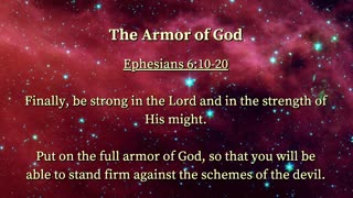 Christian Meme Video: The Armor of God, Version 2 (01/07/2024)