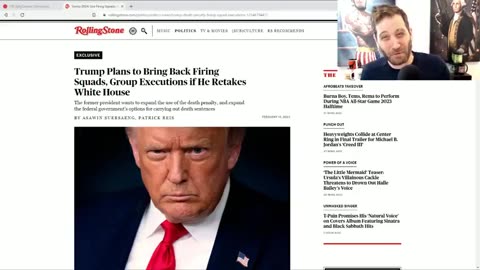 ROLLING STONE THINKS TRUMP WANTING TO BRING BACK FIRING SQUADS IS A HIT PIECE!