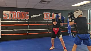 Joey sparring Danny 1. 12/6/23