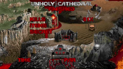 Ultimate Doom E3M5: Unholy Cathedral Walkthrough - Inferno