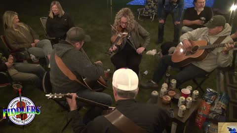 Jam- Katrina Nicolayeff "Hot Springs" - 2022 National Oldtime Fiddle Contest (Weiser)