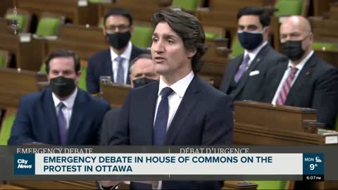 Trudeau denounces actions of demonstrators as anti-mandate protests rage on: 'This has to stop'