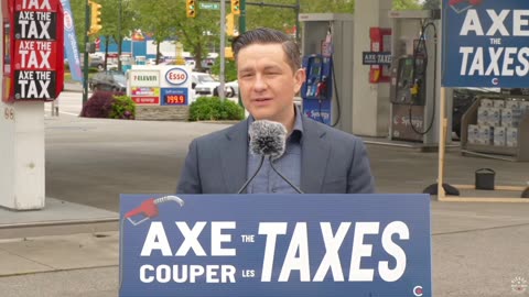 Pierre Poilievre calls on the Trudeau Liberals and NDP to give Canadians a "fuel tax holiday."