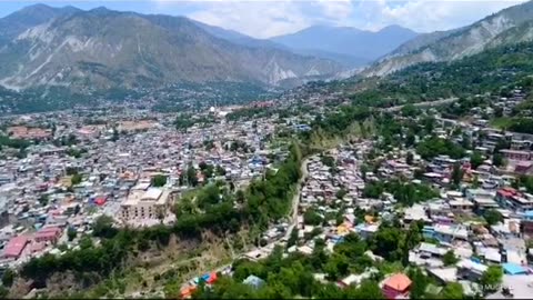 Beautiful view of Muzaffarabad