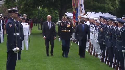 Bumbling Biden Gets Slammed For Hilarious Video Of Him Marching
