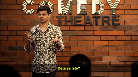 Ameeron ka accent crowdwork stand up comedy by rajat chauhan