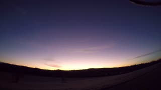 Sun Rise 11 26 21 18f time lapse