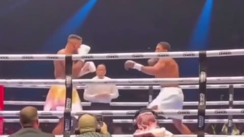 Anthony Joshua vs Francis Ngannou knockout