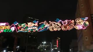 The Festive Lights test-run went smoothly on Tuesday November 15