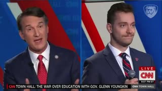 Social studies teacher to Glenn Youngkin: "What is your view on the difference between teaching CRT in the classroom and the teaching of historical injustices such as slavery and segregation and the impact it's had on Americans?"