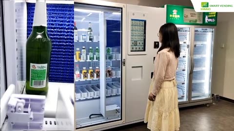 galss bottle wine vending machine for sale