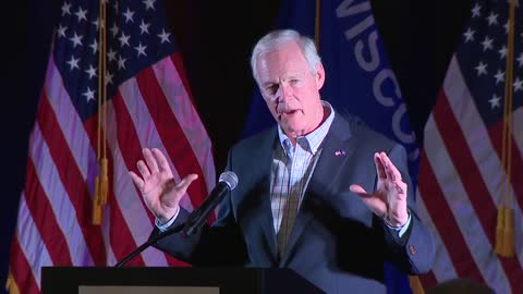 US Senate race: Ron Johnson addresses supporters | FOX6 News Milwaukee