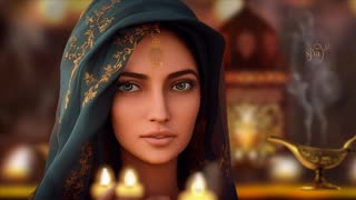 Relaxing Music Arabic Garden Meditation Calm Music, Spa Massage Music World