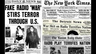 “War of the Worlds” Radio Broadcast