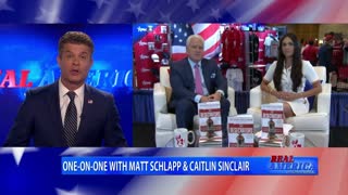 REAL AMERICA -- Dan Ball W/ Caitlin Sinclair & Matt Schlapp, CPAC 2022 'Awake Not Woke,' 2/25/22